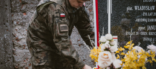 Lubelscy Terytorialsi odwiedzili miejsca pamięci przed Świętem Wojska Polskiego